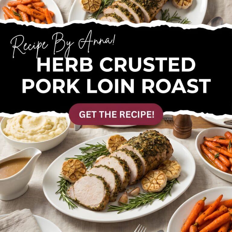 Herb Crusted Pork Loin Roast Recipe