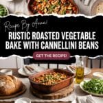 Rustic Roasted Vegetable Bake with Cannellini Beans