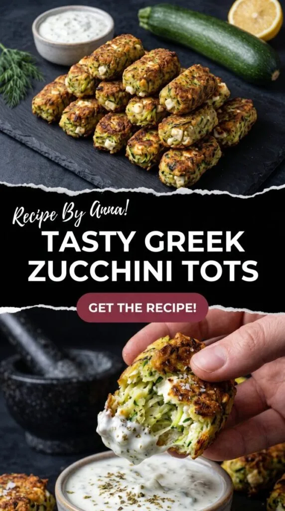 Tasty Greek Zucchini Tots (Keto-Friendly & Oven-Crisped)
