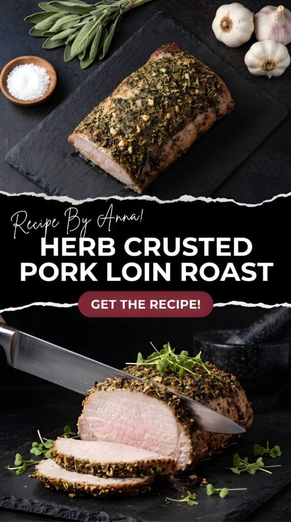 Herb Crusted Pork Loin Roast Recipe