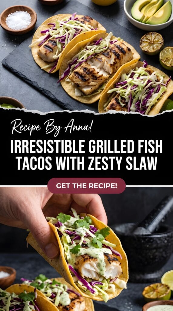 Irresistible Grilled Fish Tacos with Zesty Slaw