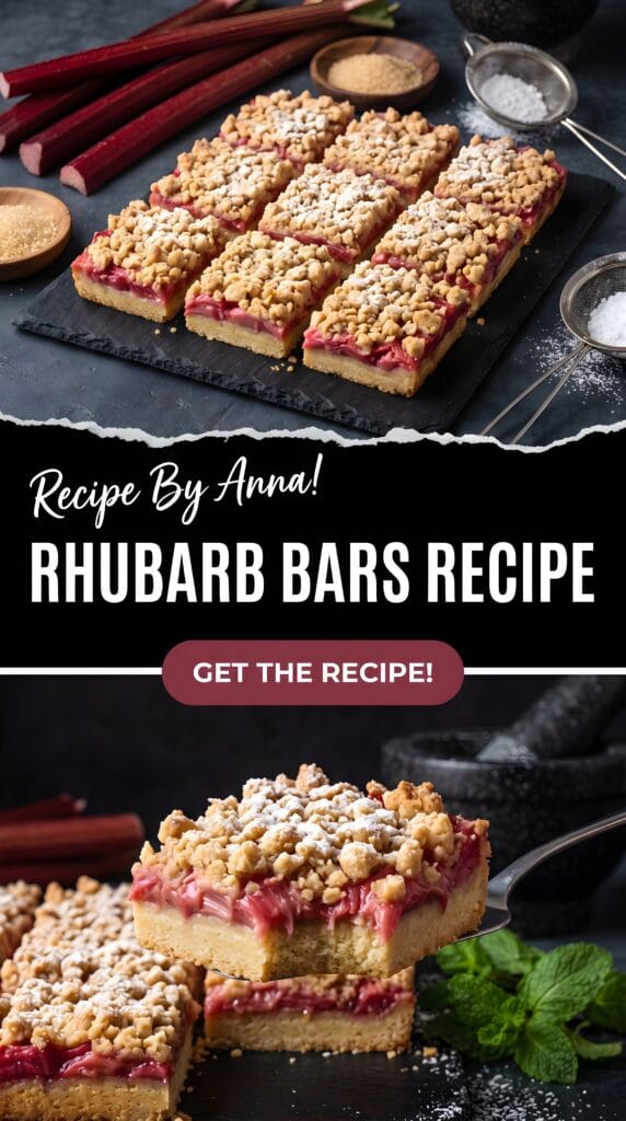 Rhubarb Bars Recipe