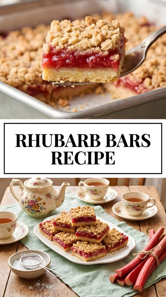 Rhubarb Bars Recipe