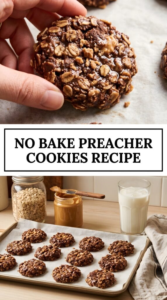 No Bake Preacher Cookies Recipe