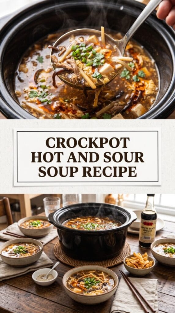 Crockpot Hot and Sour Soup Recipe
