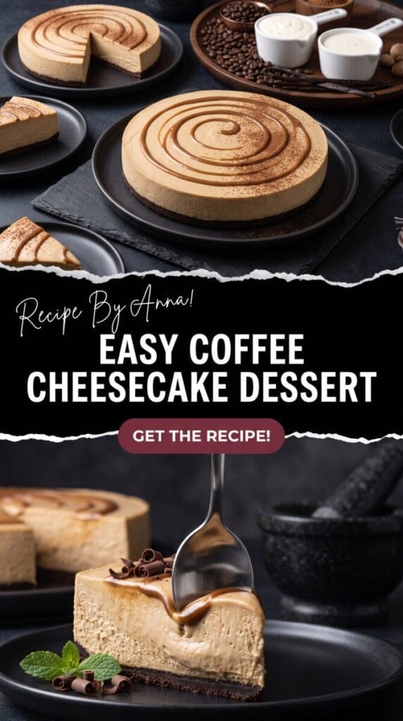 Easy Coffee Cheesecake Dessert