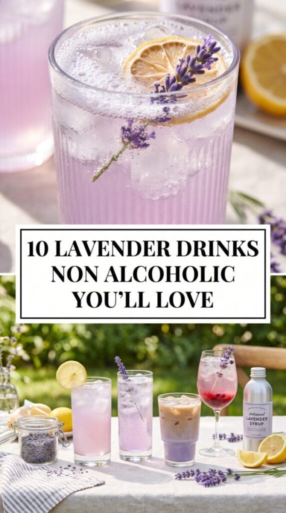 10 Lavender Drinks Non Alcoholic