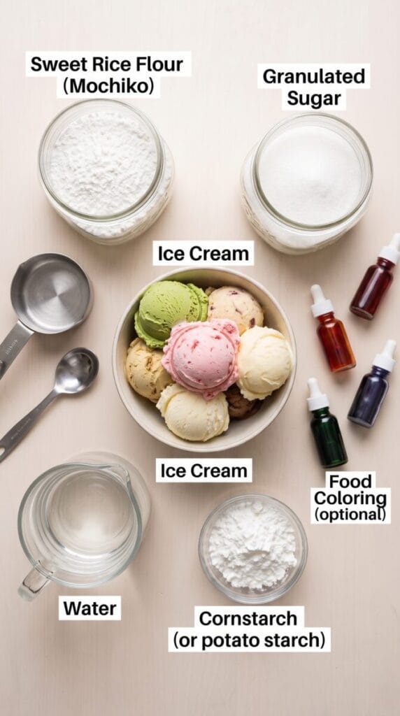 Homemade Mochi Ice Cream Recipe