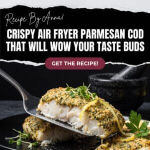 Crispy Air Fryer Parmesan Cod