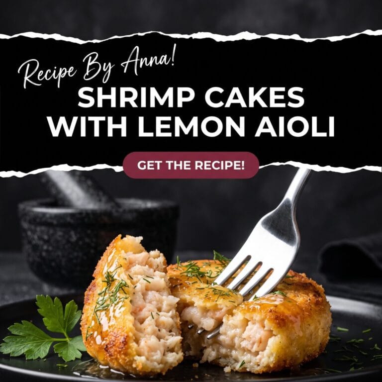 Shrimp Cakes with Lemon Aioli