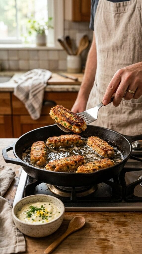 Shrimp Cakes with Lemon Aioli