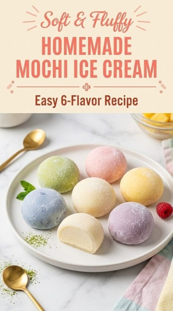 Homemade Mochi Ice Cream Recipe