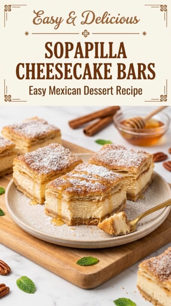 Sopapilla Cheesecake Bars