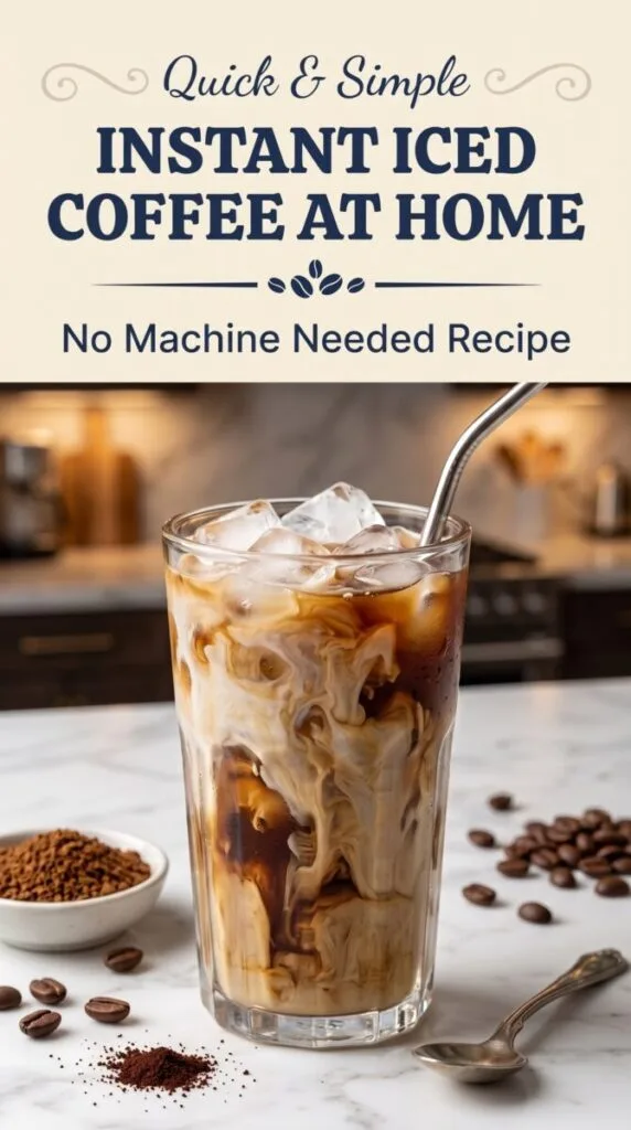 Instant Iced Coffee — Café Quality at Home in 60 Seconds