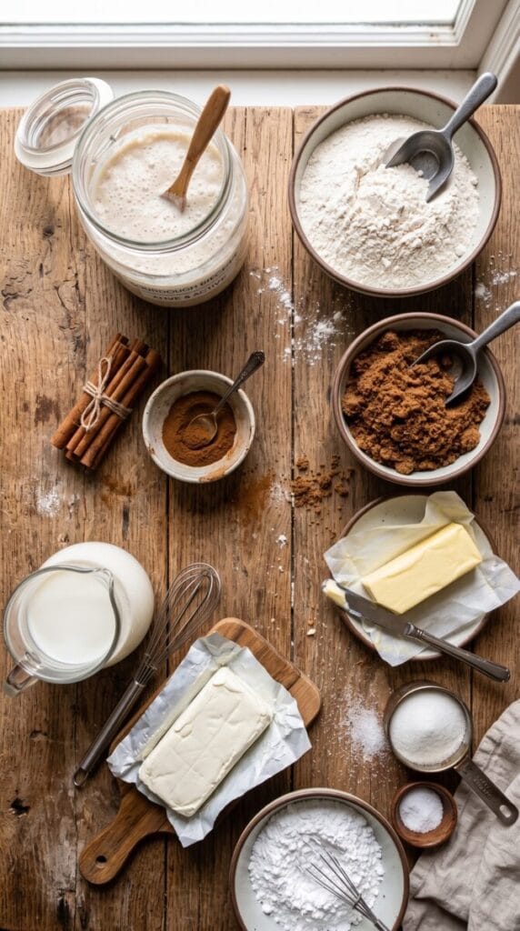 Sourdough Discard Cinnamon Rolls