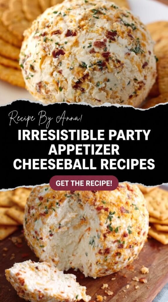 Irresistible Party Appetizer Cheeseball Recipes