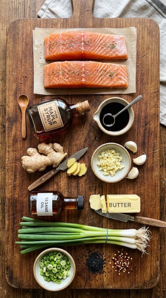 1 Pan Maple Glazed Salmon
