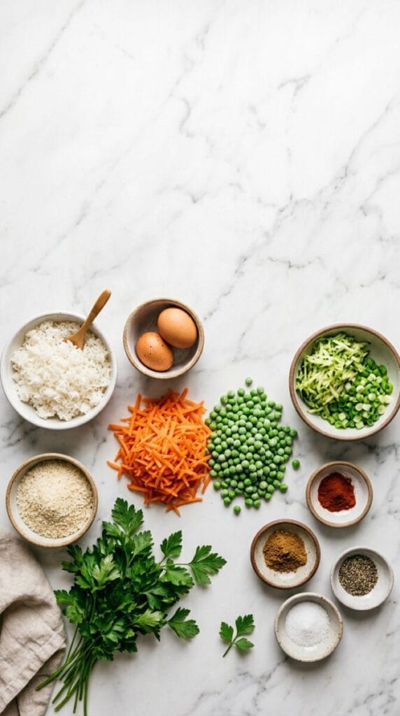 Irresistible Crispy Mini Veggie Rice Patties for Kids
