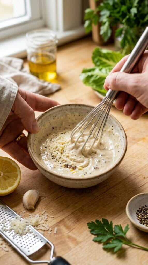 Simple & Healthy Caesar Salad – The Best Ever!