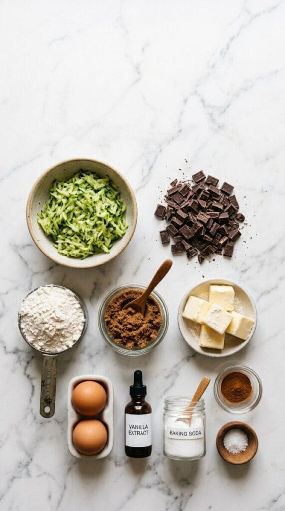Zucchini Cookies with Chocolate Chunks