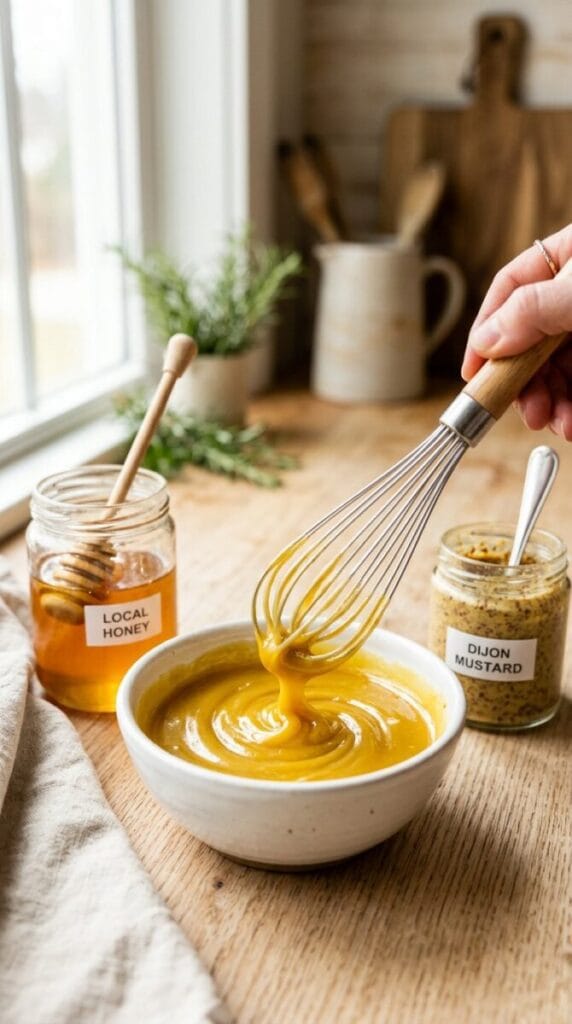 Honey Mustard Baked Salmon Recipe