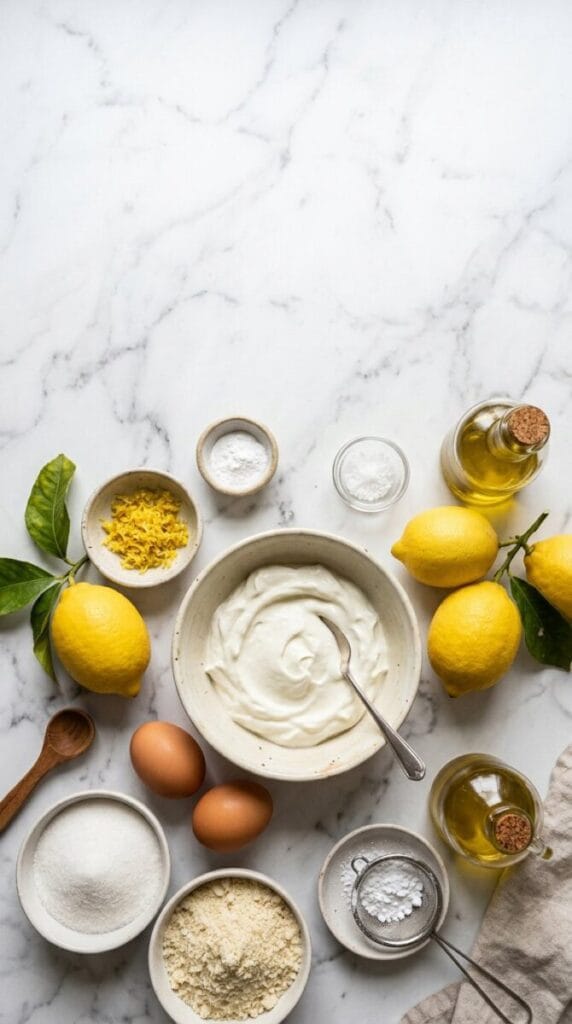 Flourless Lemon Yogurt Cake