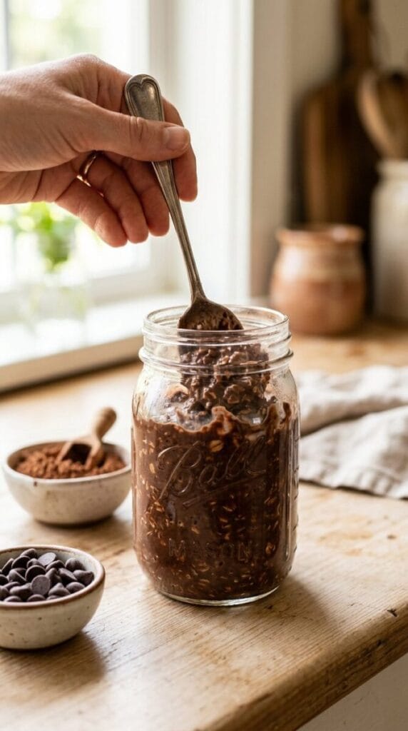 Chocolate Overnight Oats Recipe