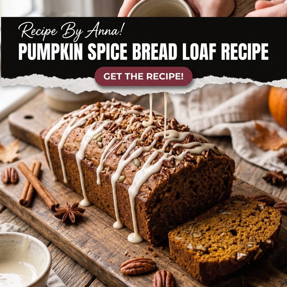 Pumpkin Spice Bread Loaf Recipe
