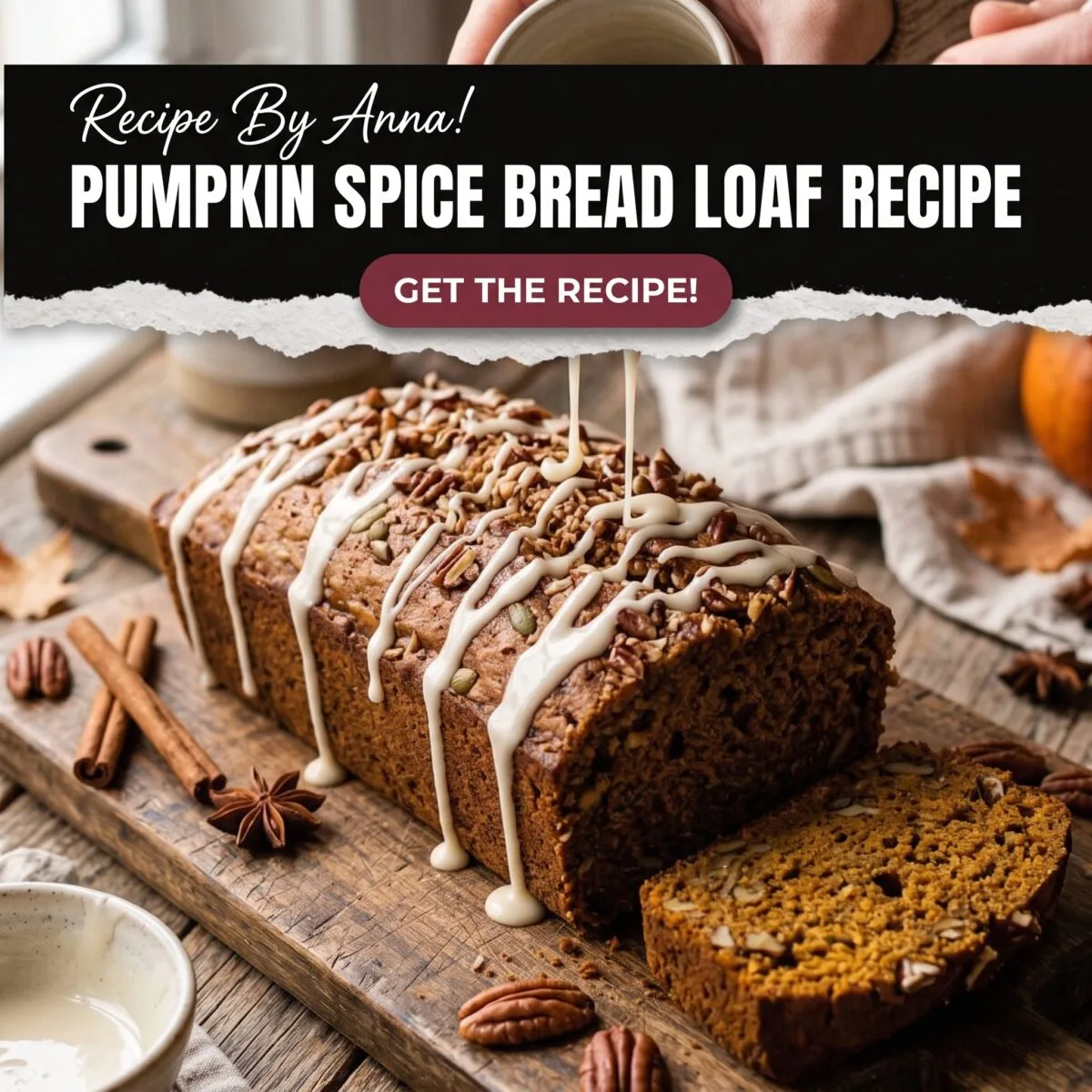 Pumpkin Spice Bread Loaf Recipe