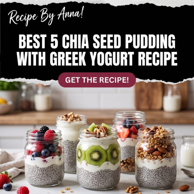  5 Chia Seed Pudding with Greek Yogurt Recipe