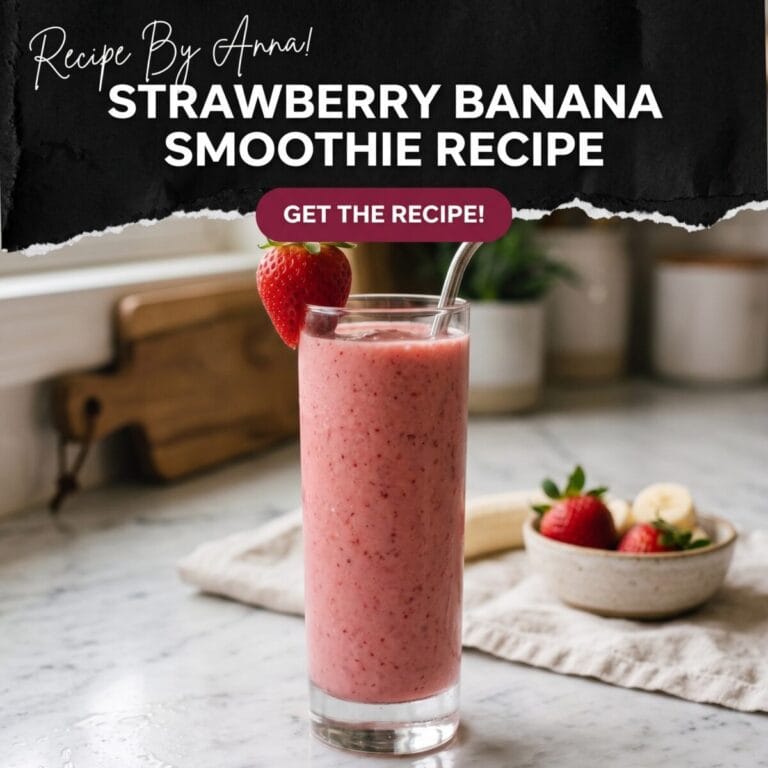 Strawberry Banana Smoothie