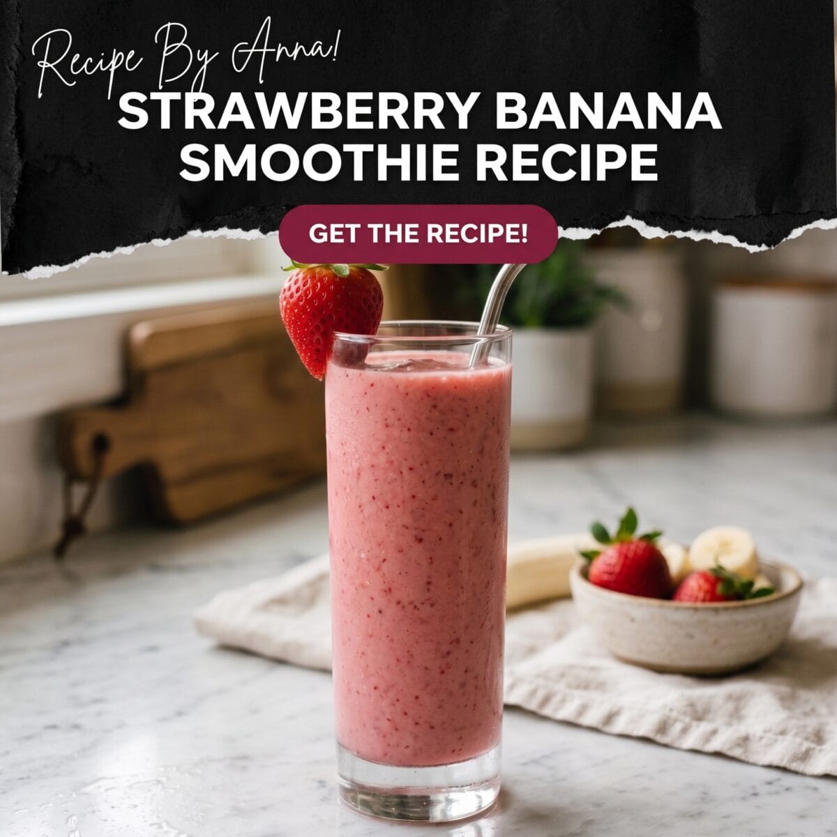 Strawberry Banana Smoothie