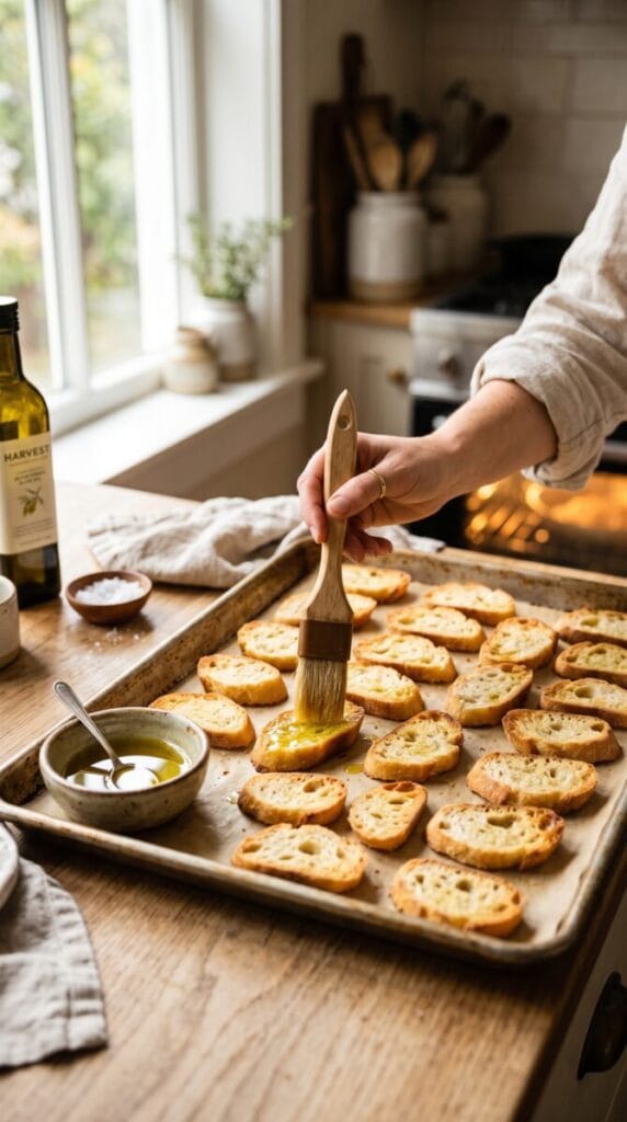 Maple Bacon Goat Cheese Crostini Recipe