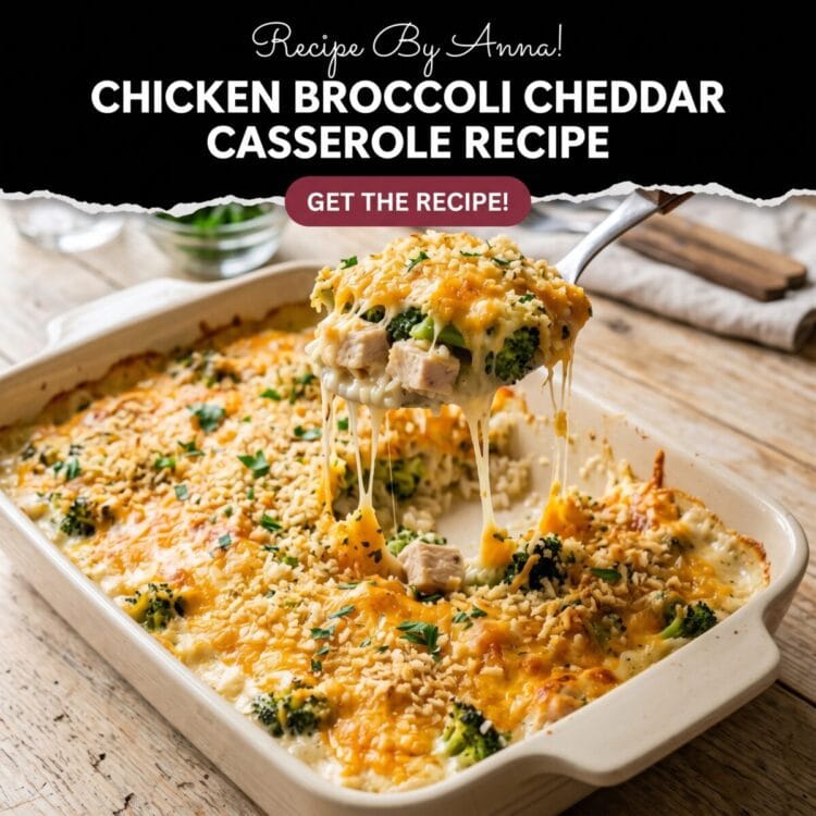 Chicken Broccoli Cheddar Casserole Recipe