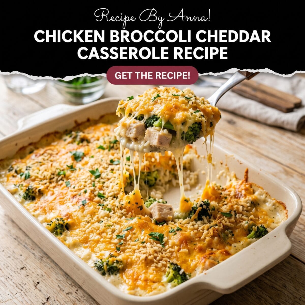 Chicken Broccoli Cheddar Casserole Recipe