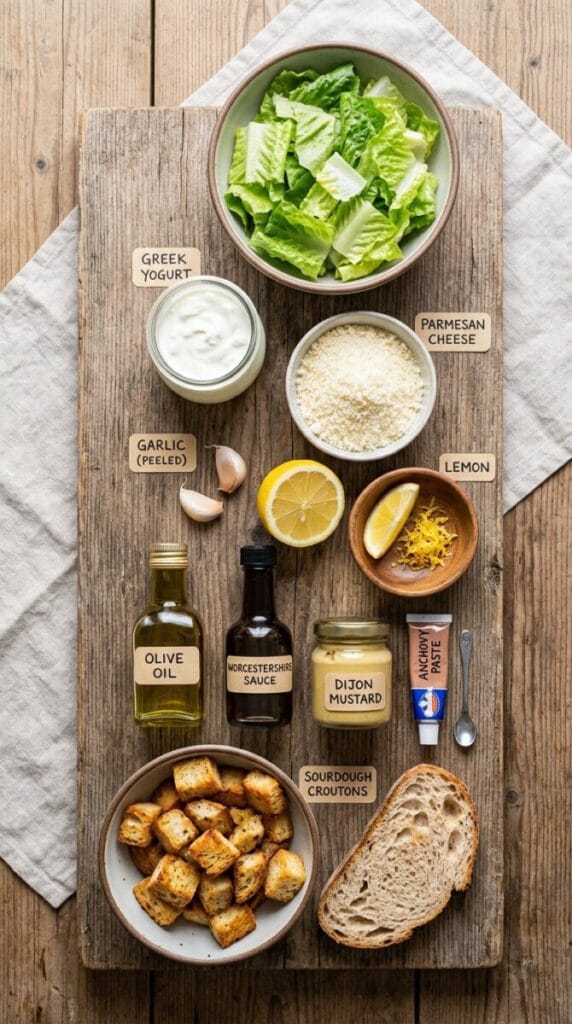 Simple & Healthy Caesar Salad – The Best Ever!