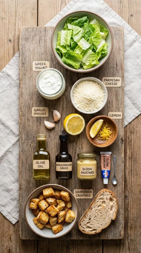 Simple & Healthy Caesar Salad – The Best Ever!