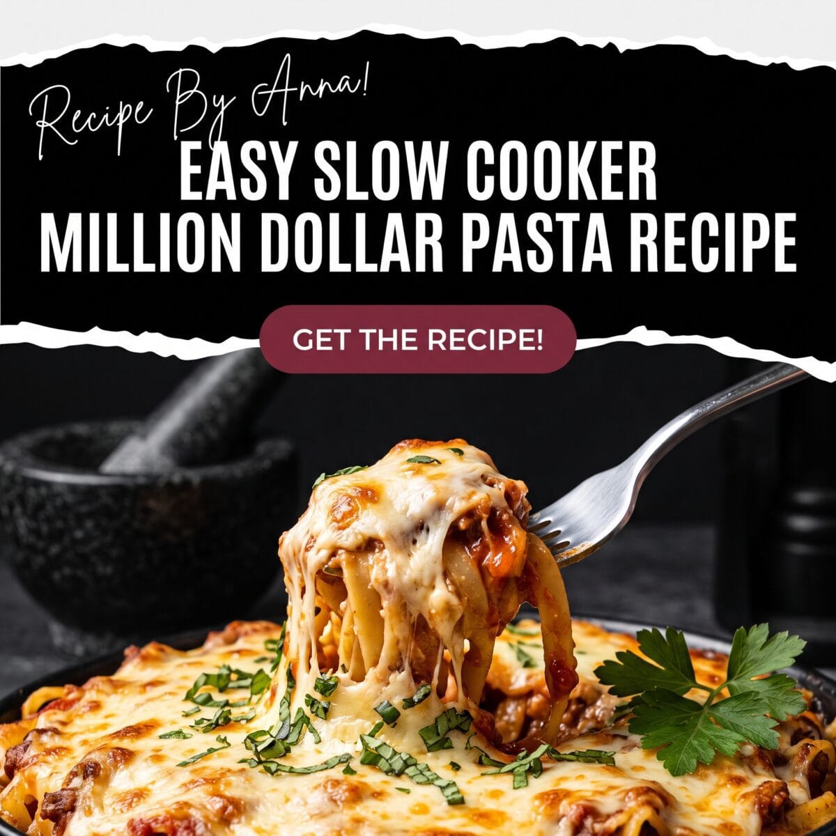 Easy Slow Cooker Million Dollar Pasta Recipe