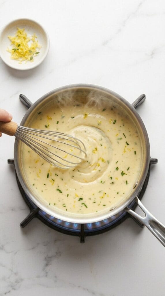 Lemon Cream Sauce Recipe