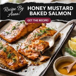 Honey Mustard Baked Salmon Recipe
