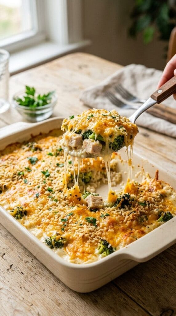 Chicken Broccoli Cheddar Casserole Recipe