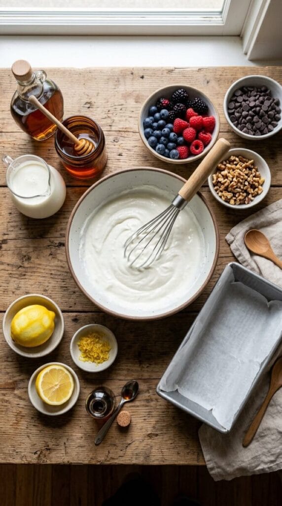 DIY Greek Yogurt Ice Cream