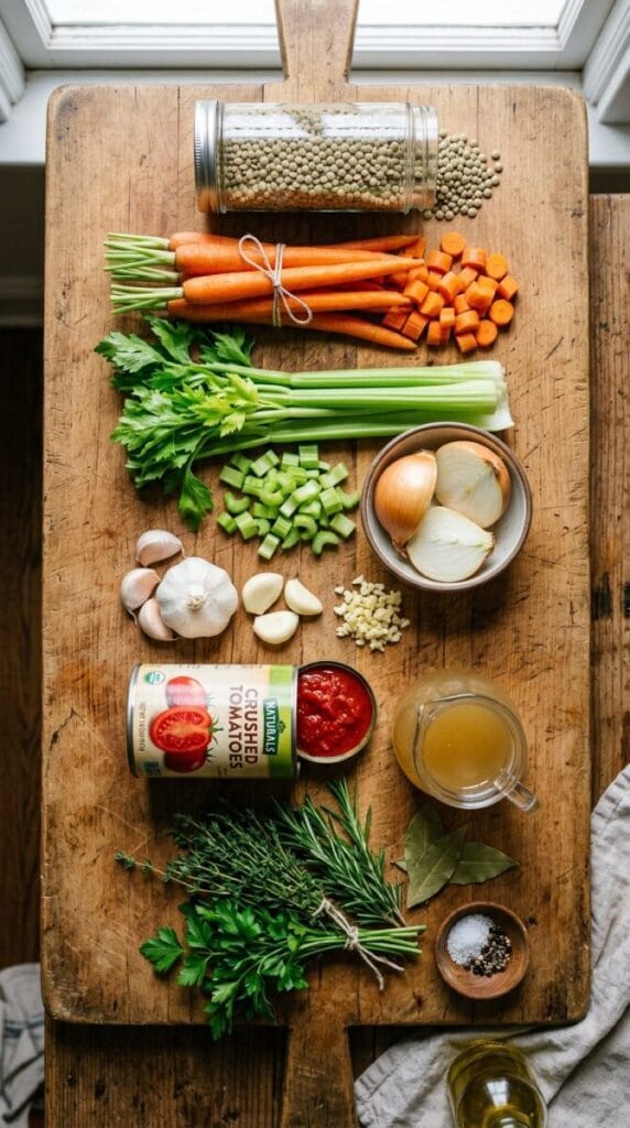 Ultimate Slow Cooker Herb Garlic Lentils