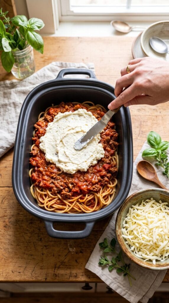 Easy Slow Cooker Million Dollar Pasta Recipe