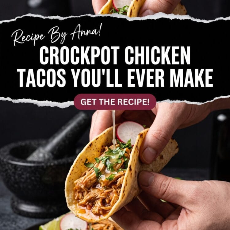 The Best Crockpot Chicken Tacos You'll Ever Make