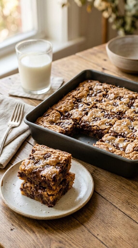 Lazy Chocolate Chip Cookie Bars