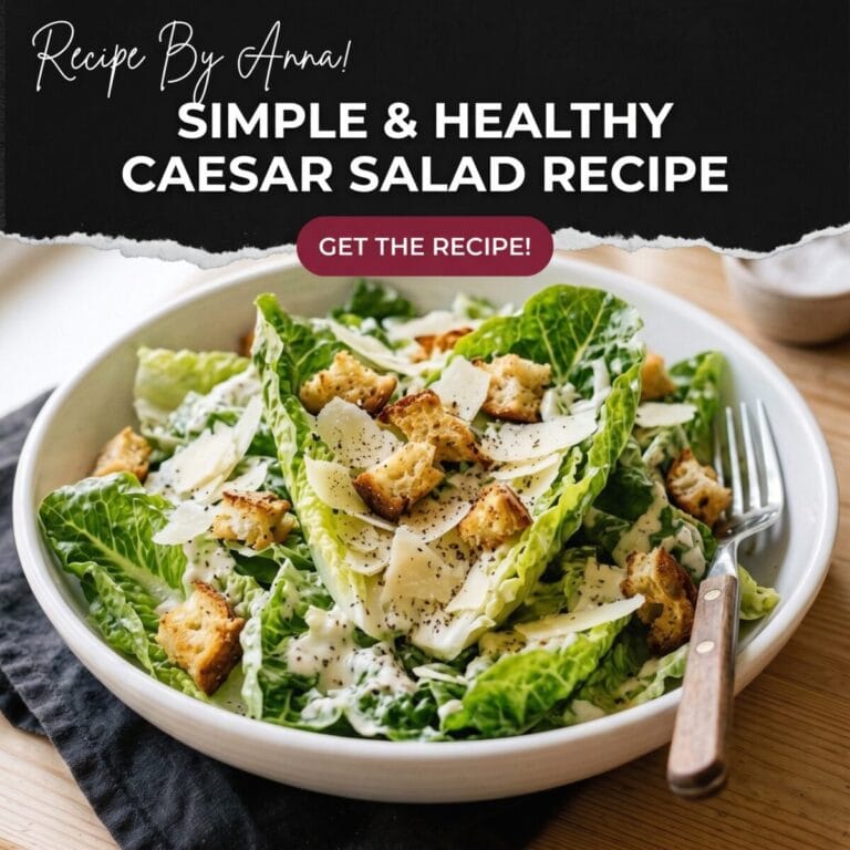 Simple & Healthy Caesar Salad โ The Best Ever! Simple & Healthy Caesar Salad โ The Best Ever!