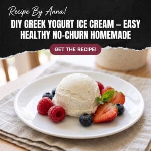 DIY Greek Yogurt Ice Cream
