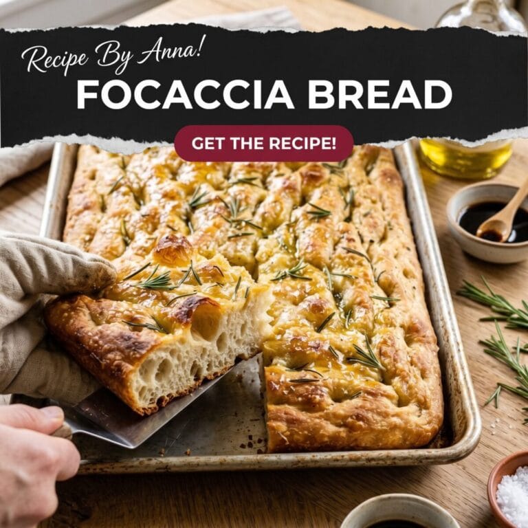 Focaccia Bread — Crispy Olive Oil Recipe