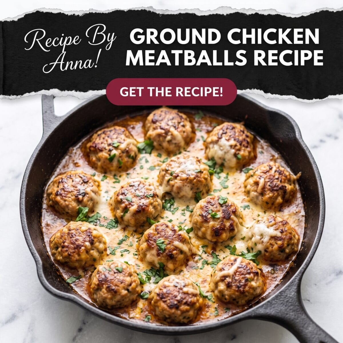 Ground Chicken Meatballs Recipe — Six Ways